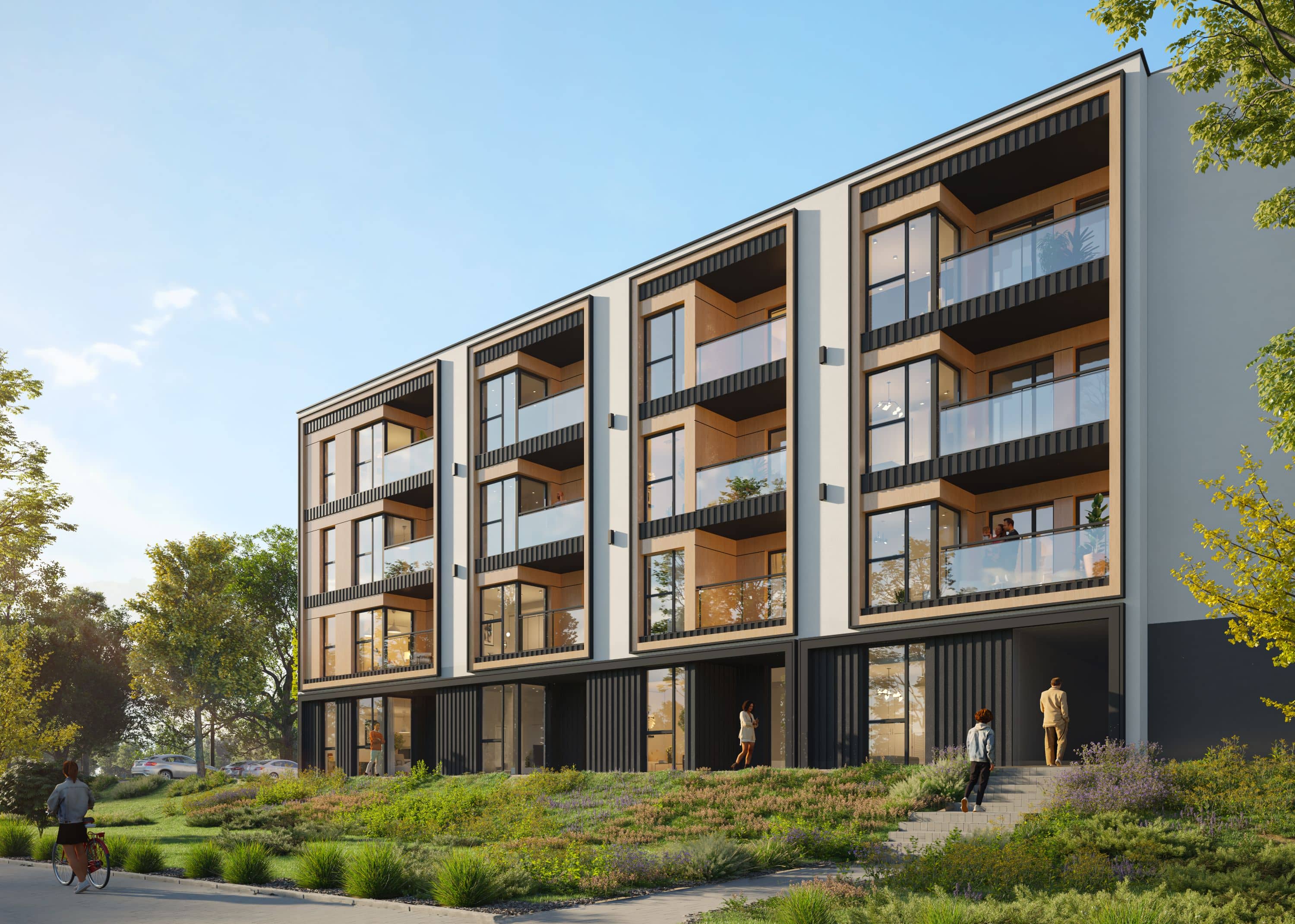 Elewacja modernistyczna